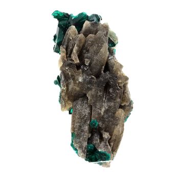Cerusite + Dioptase + Wulfenite. 552.8 ct.
