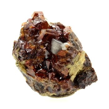 Sphalerite (Blende) + Dolomite.