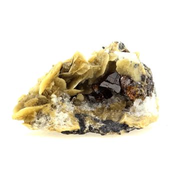 Sphalerite (Blende) + Siderite. 200.0 ct.