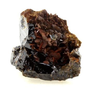 Sphalerite (Blende) + Siderite.