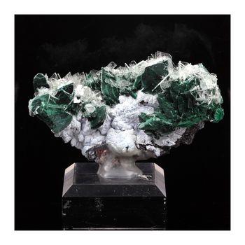 Malachite + Baryte.