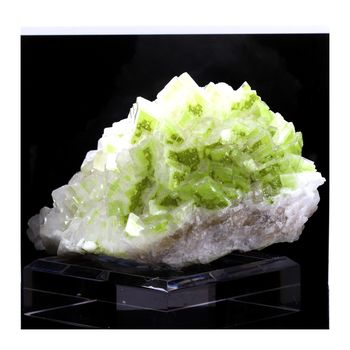 Duftite on Calcite.