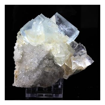 Fluorite + Quartz.