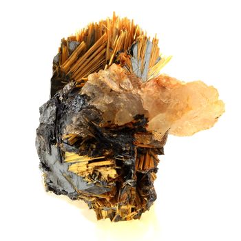 Rutile + Hematite. 228.5 ct.