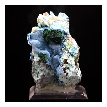 Shattuckite + Malachite.