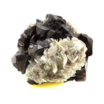 Cassiterite, Muscovite.