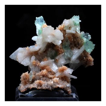 Apophyllite + Stilbite + Heulandite.