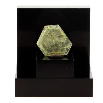 Béryl vert (tranche polie). 10.15 ct.