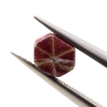 Rubis trapiche. 1.05 ct.