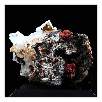 Cinnabar, Baryte.