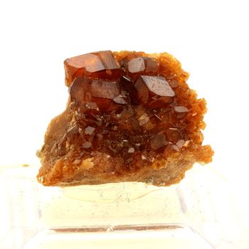 Hessonite garnet.