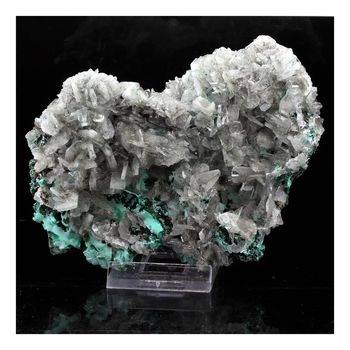 Malachite + Baryte. 1551.5 ct.