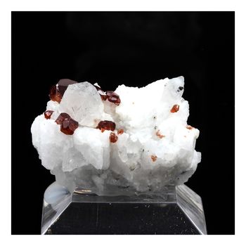 Orthoclase, Quartz, Garnet.