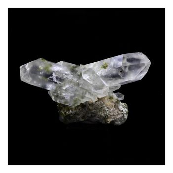 Quartz, Epidote, Byssolite. 23.0 ct.