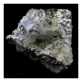 Quartz, Epidote, Byssolite. 594.0 ct.