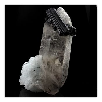 Cleavelandite + Tourmaline + Quartz.