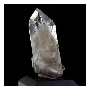 Quartz fumé + Epidote. 85.0 ct.