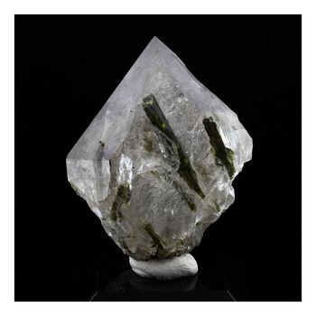 Quartz fumé + Epidote. 140.0 ct.