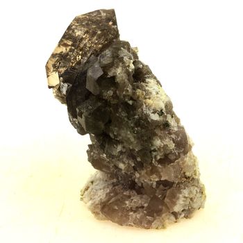 Quartz fumé. 372.0 ct.