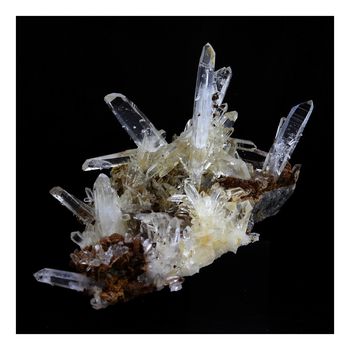 Siderite + Quartz. 173.0 ct.