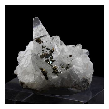 Celestine + Pyrite.