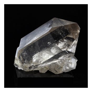 Quartz fumé Biterminé. 148.0 ct.