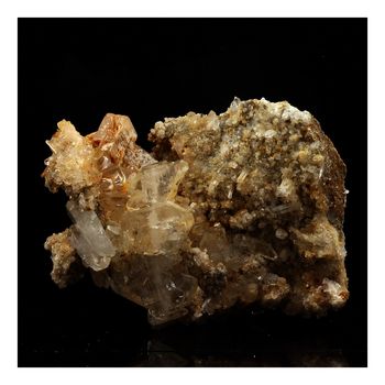 Quartz à Ame + Calcite. 284.0 ct.