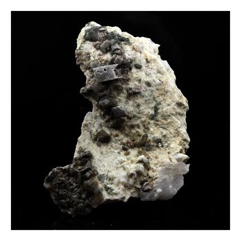 Titanite (Sphene) + Calcite. 236.0 ct.