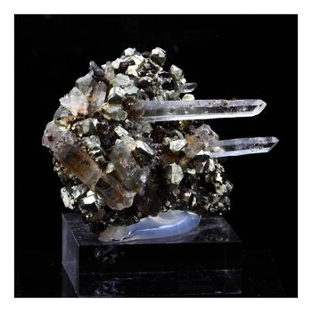 Siderite, Quartz, Pyrite. 275.0 ct.