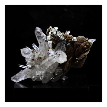Siderite, Quartz, Pyrite. 221.0 ct.
