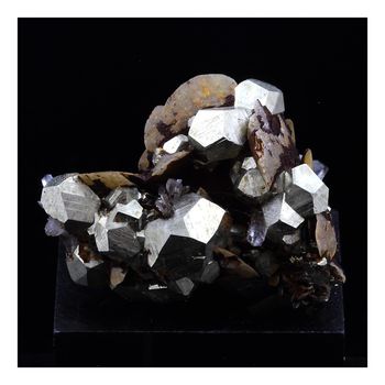 Siderite, Quartz, Pyrite.