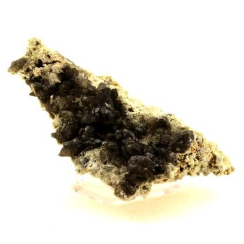 Quartz fumé + Chlorite. 1104.0 ct.