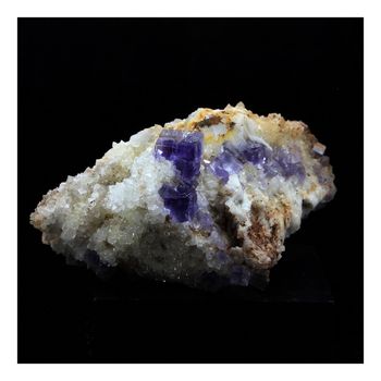 Fluorite + Baryte + Quartz. 119.0 ct.