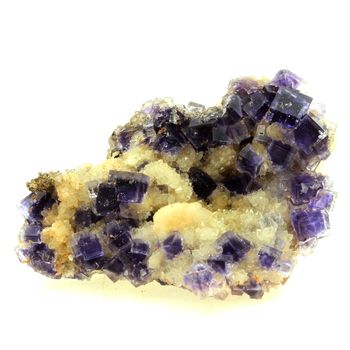 Fluorite + Baryte + Quartz. 181.0 ct.