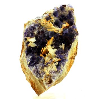 Fluorite + Baryte + Quartz. 2343.0 ct.