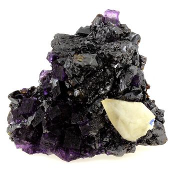 Fluorite + Sphalerite + Calcite. 5509.0 ct.