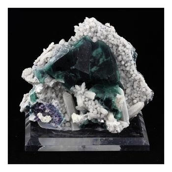 Fluorite + Quartz.