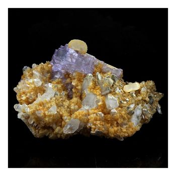 Fluorite + Calcite + Quartz.