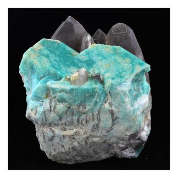 Amazonite + Quartz Fumé. 9077.0 ct.