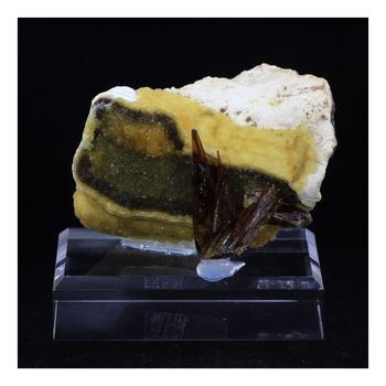 Baryte, Calcite.