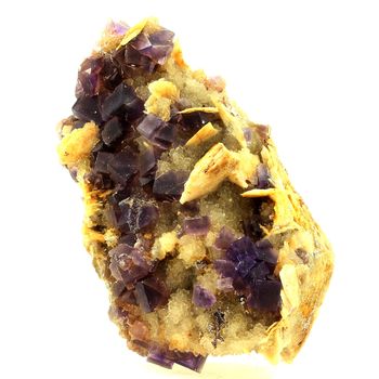 Fluorite + Baryte + Quartz. 2441.0 ct.