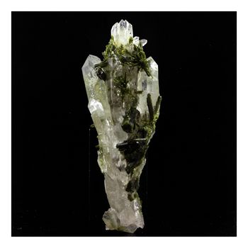 Epidote + Quartz. 128.0 ct.