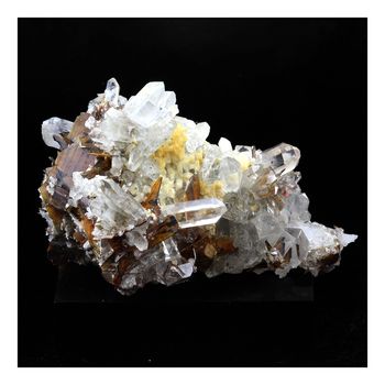 Quartz + Brookite. 405.0 ct.