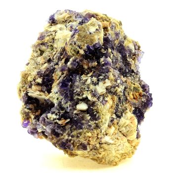 Fluorite + Baryte + Quartz. 3476.0 ct.