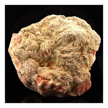 Wulfenite + Baryte. 2333.0 ct.