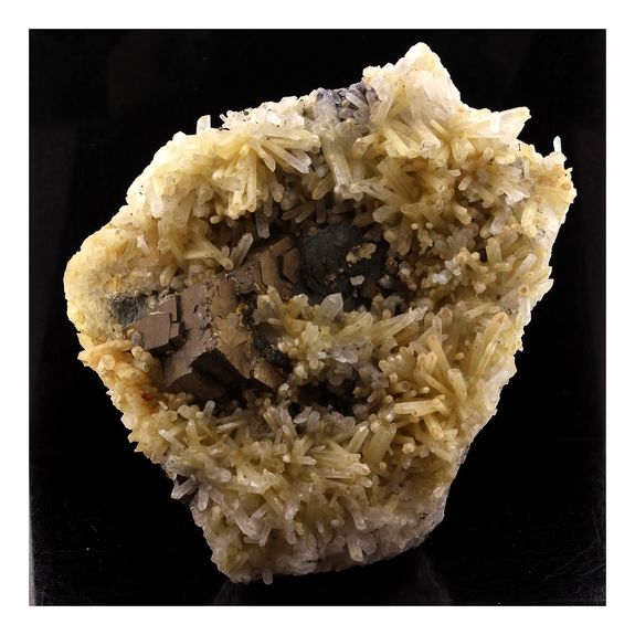 Pyrrhotite + Quartz. 1508.0 ct. Nikolaevskiy Mine, Dalnegorsk, Russie