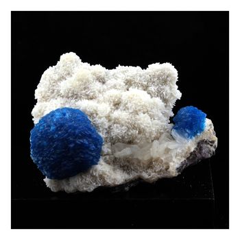 Cavansite + Calcite.