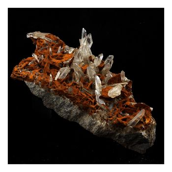 Quartz muzo + Siderite.