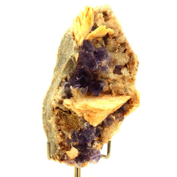 Fluorite + Quartz + Baryte. 419.5 ct.