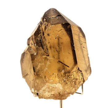 Quartz fumé + Tourmaline. 1511.0 ct.